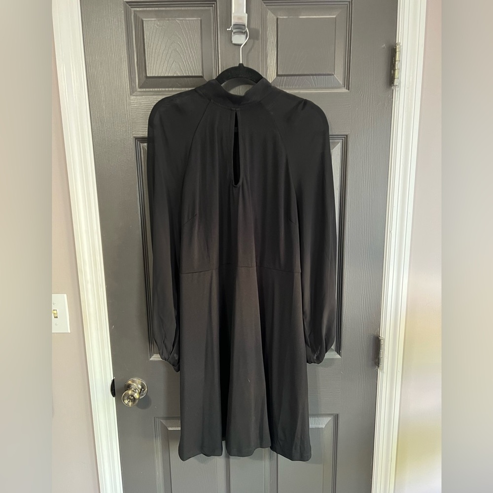 Eloquii Black Keyhole Dress